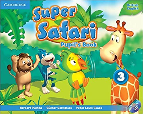 SUPER SAFARI 3 PUPIL'S BOOK WITH DVD-ROM+ACTIVITY BOOK