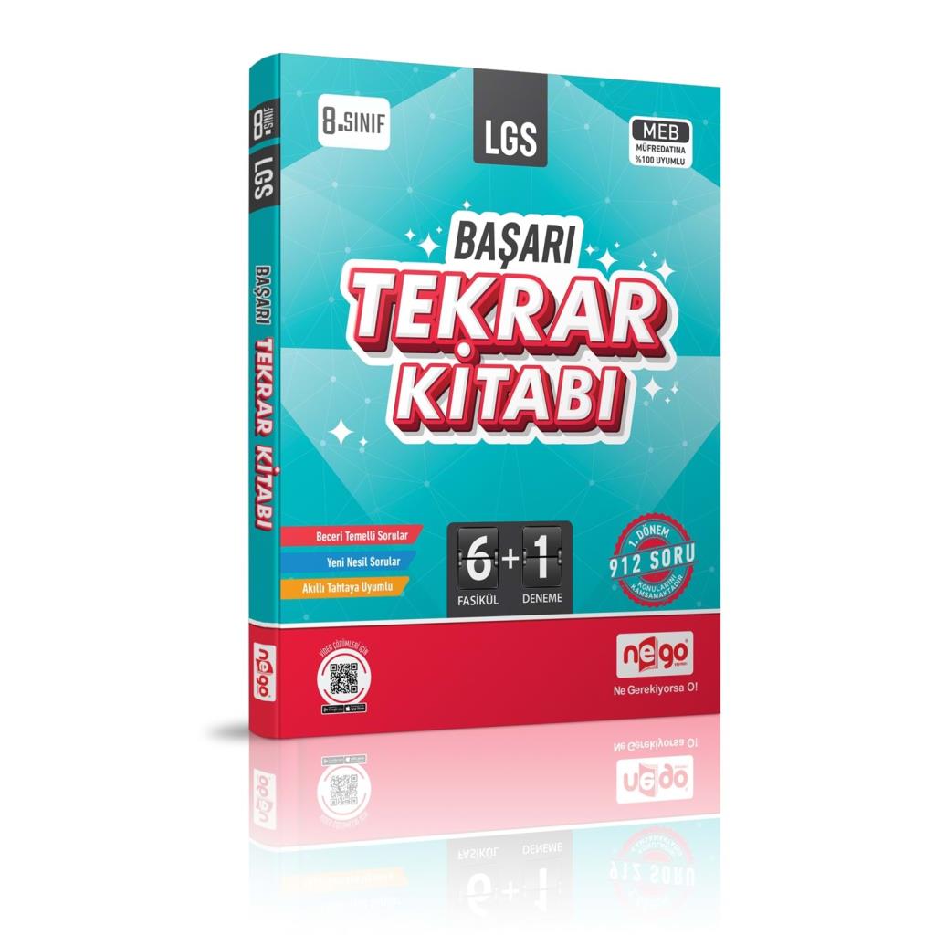 NEGO LGS BAŞARI TEKRAR KAMP KİTABI