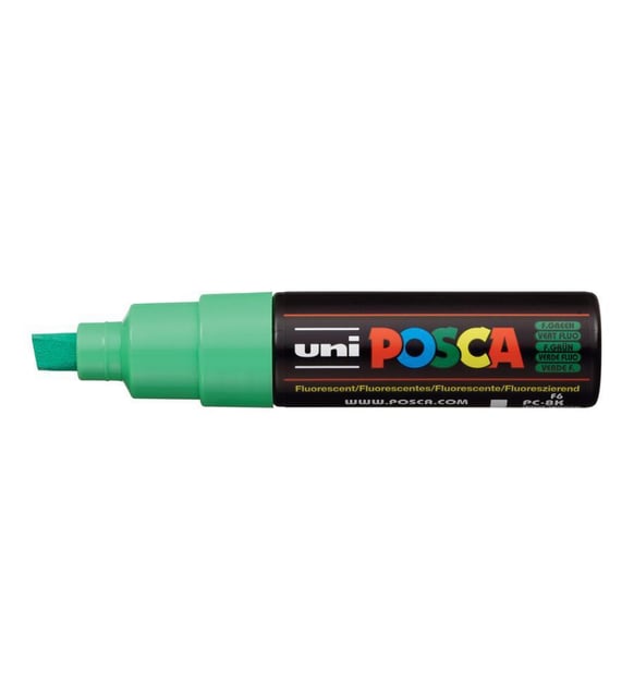 Uni-Ball Posca 8.0 Su Bazli Poster Markörü Yeşil PC-8K