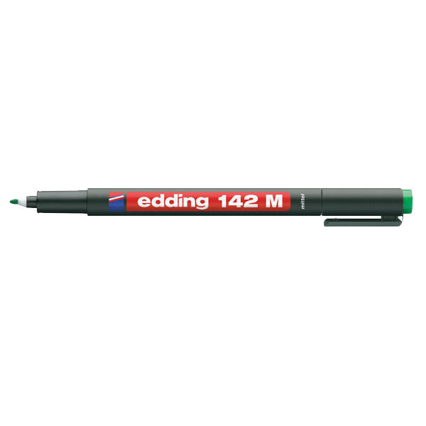 Edding Asetat Kalemi Permanent M Seri 1 MM Yeşil (10 lu paket)142 M