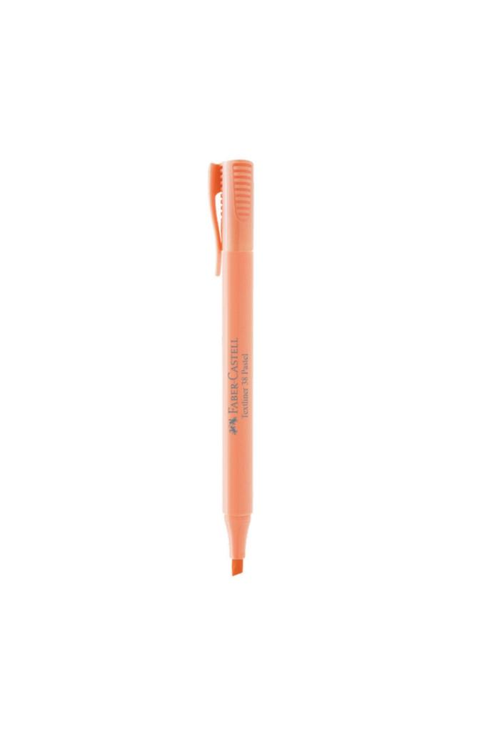 Faber-Castell Fosforlu Kalem 38 Pastel Somon 10 LU 
