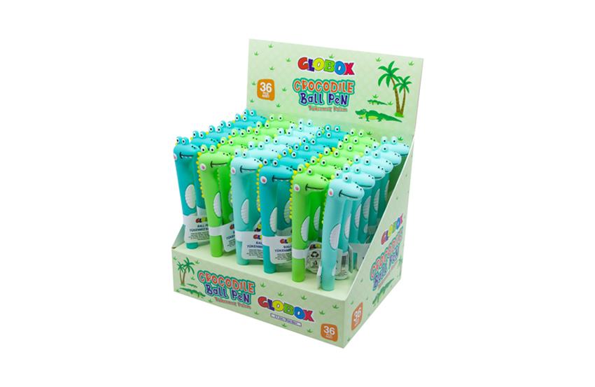 Globox Timsah Tükenmez Kalem 36 Lı 3509-1-LI-PKT