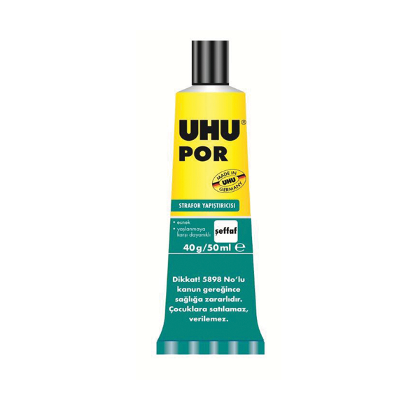 Uhu Sıvı Yapıştırıcı Por 50 ML 40359-10-PKT
