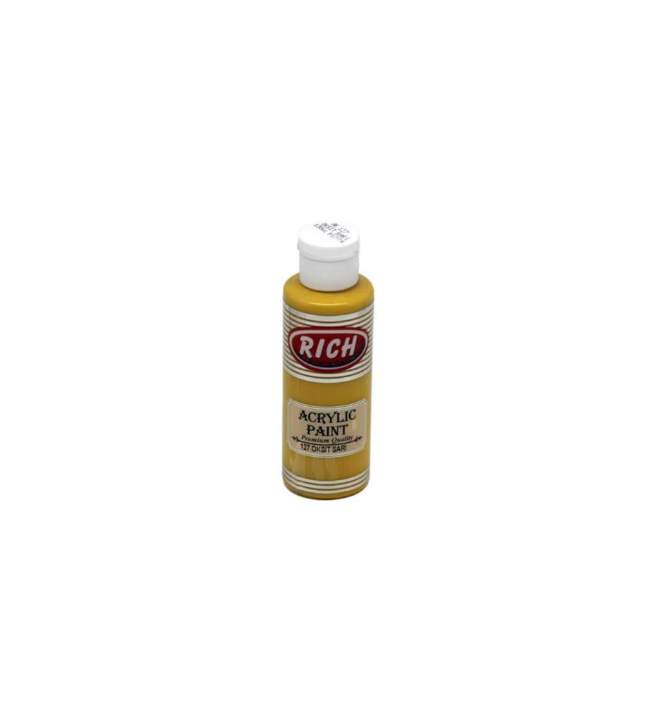 Rich Akrilik Boya Master 120 CC Oksit Sarı 120-127