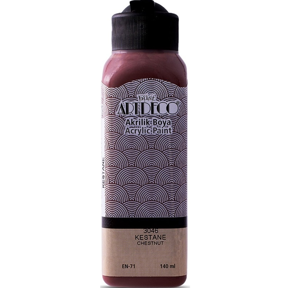 Artdeco Akrilik Boya 140 ML Kestane 070R-3046