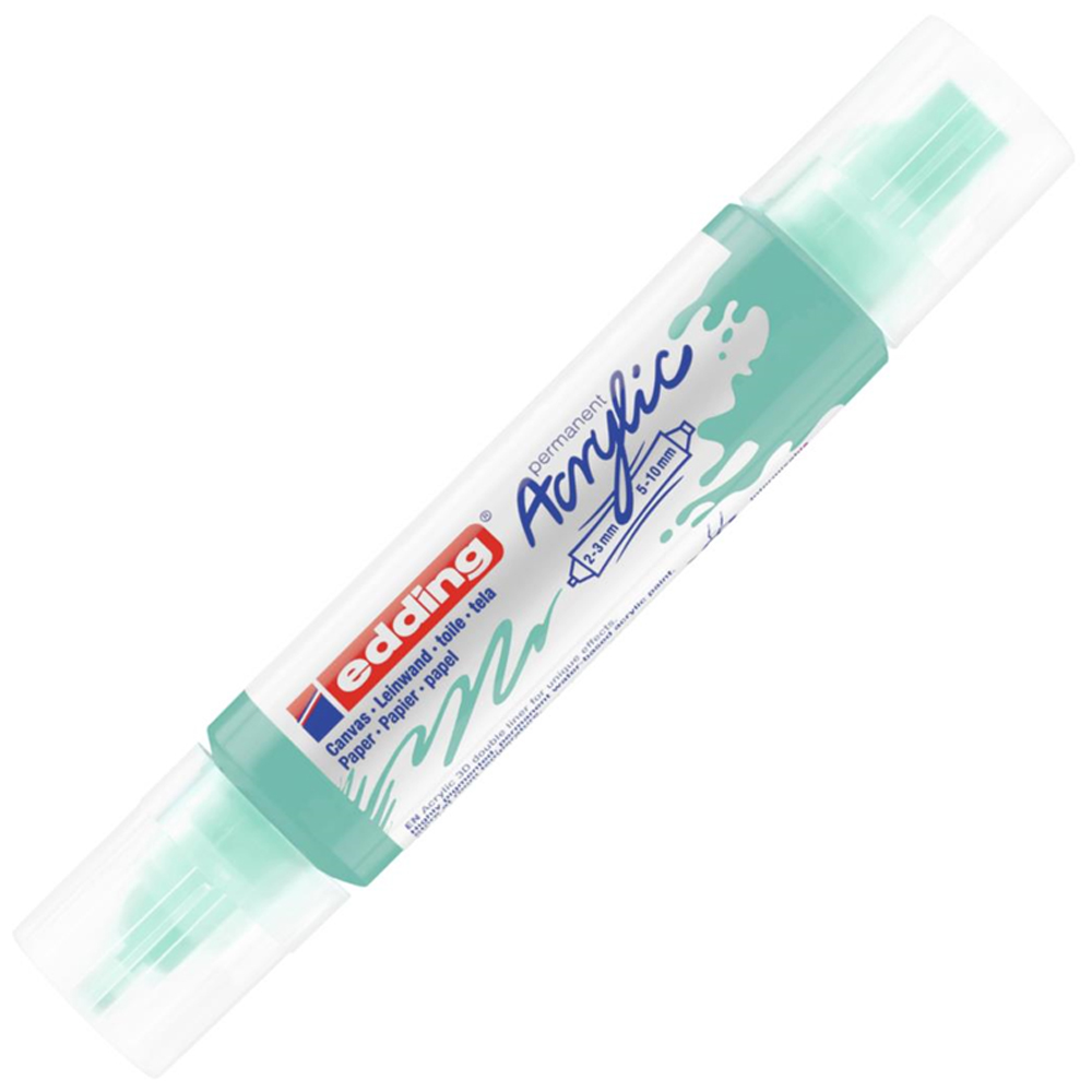 Edding Akrilik 3D Double Lıner Parlak Turkuaz 934 5 adet