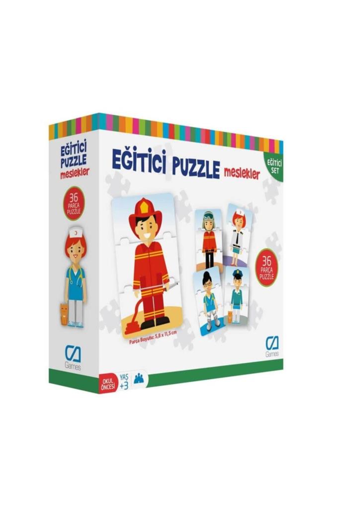Ca Games Eğitici Puzzle Meslekler 5030