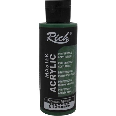 Rich Akrilik Boya Master 120 CC Yeşil 120-215