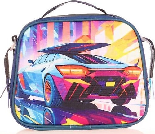 Kaukko Kıds Beslenme Çantası Layer Car L7183