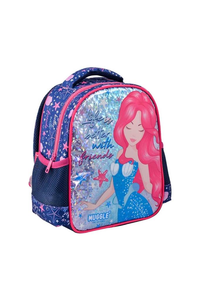 Muggle Okul Çantası Marmaid Lacivert Mu-8836