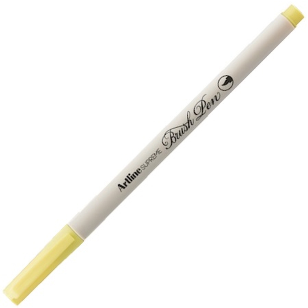 Artline Supreme Brush Uçlu Kalem Açık Sarı (12 li paket) LV-A-EPFS-F L.YELLOW