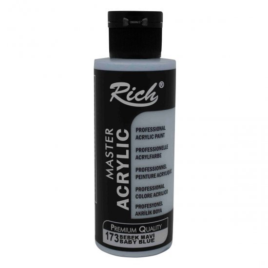 Rich Akrilik Boya Master 120 CC Bebek Mavi 173