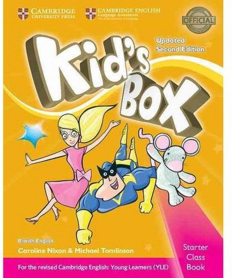 KIDS BOX UPDATED SECOND ED. STARTER CLASS BOOK WITH CD ROM