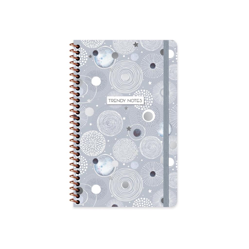 Keskin Color Sert Kapak Spr Beads Silver 13x21 80 YP Çizgili