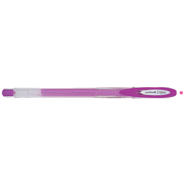 Uni-Ball Roller Kalem ( 12 adet )  Signo Angelic Colour Jel Bilye Uç 0.7 MM Pembe UM-120 AC