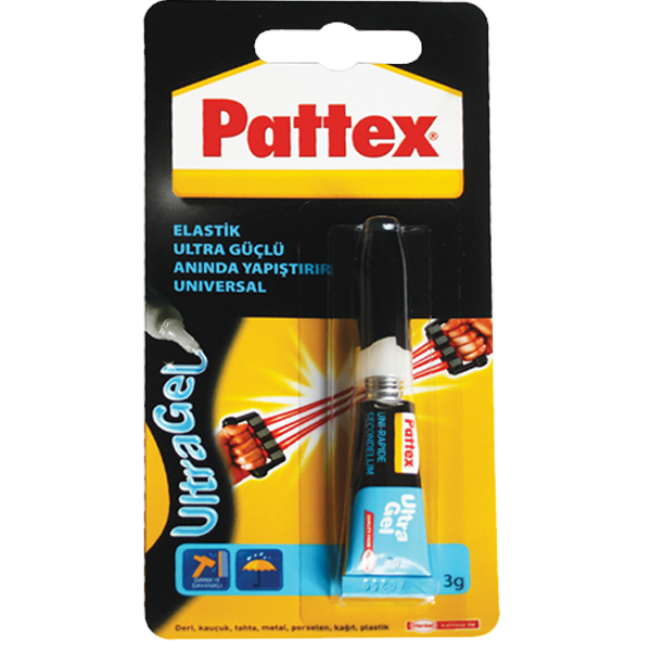 Pattex Japon Yapıştırıcı Gel Blisterli 3 GR 1505805 ( 16 adet )