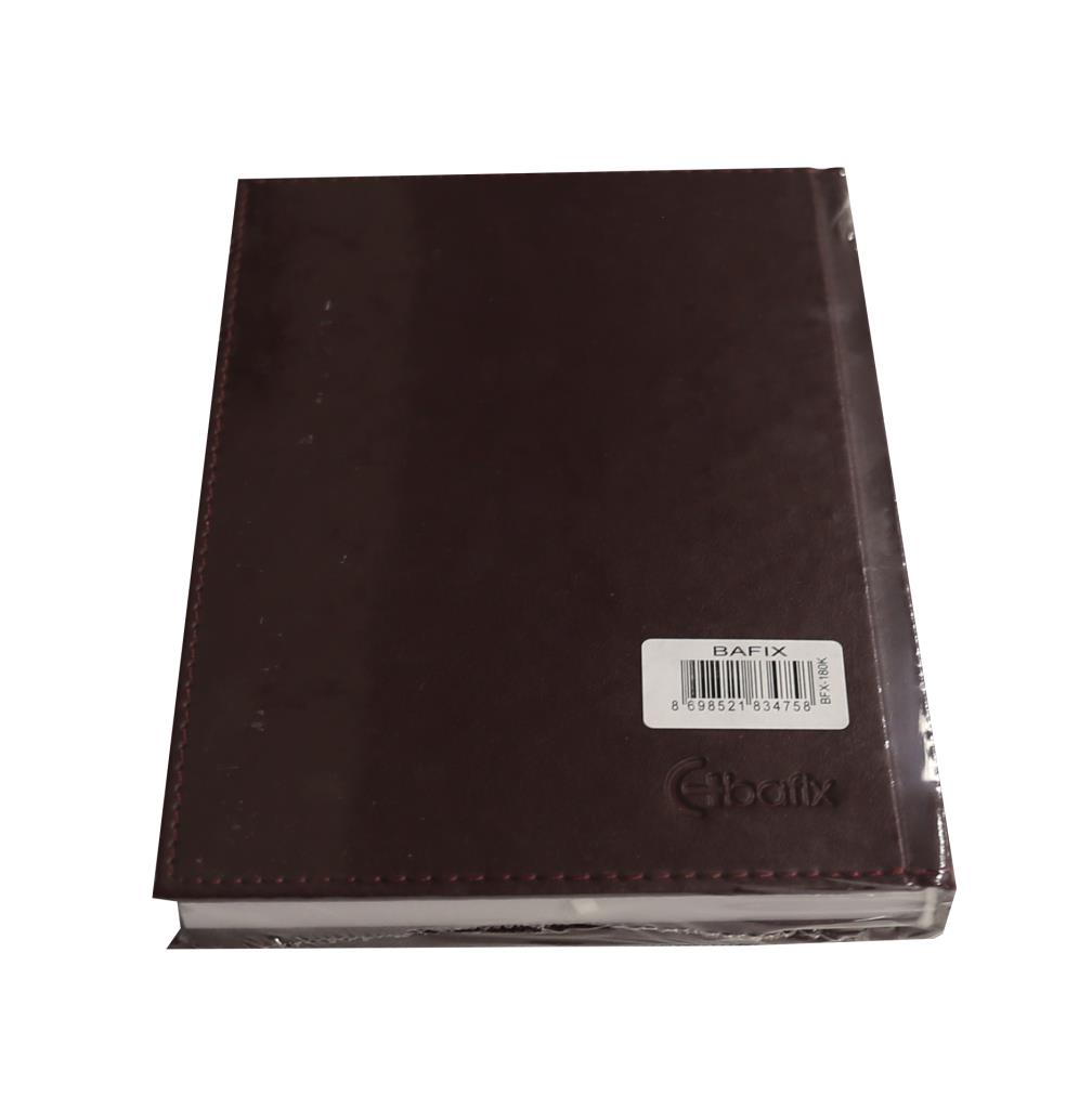 Bafix Modelist Defter Kareli (adet fiyatı) Suni Deri 168 YP 14x20
