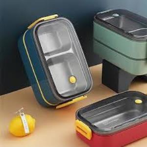 Vagonlife Beslenme Kutusu Lunch Box Paslanmaz Çelik 1400 ML BL50002-2