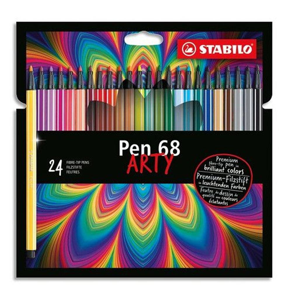 Stabilo Pen 68 Arty 24 Lü Yeni 6824-1-20