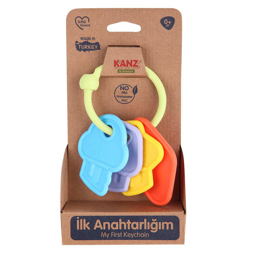 Kanz İlk Anahtarlığım KNZ-30742 (karışık renk ve model)