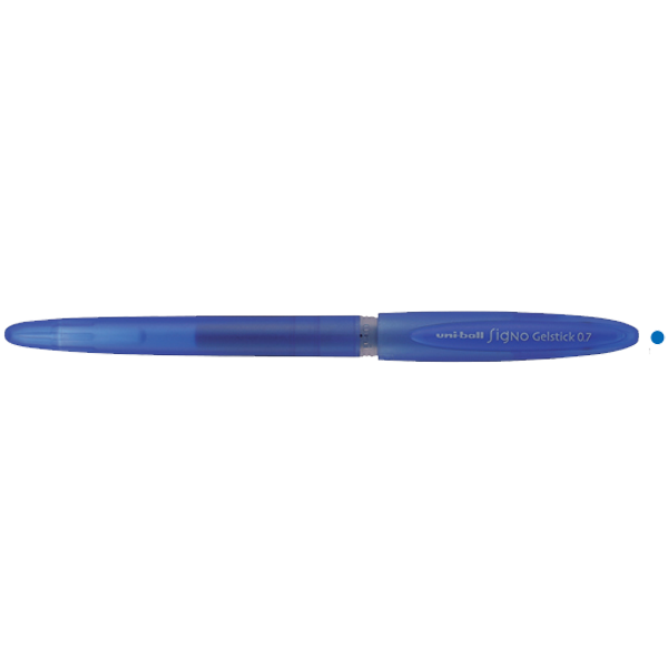 Uni-Ball Roller Kalem (12 adet)  Signo Gelstick Jel Bilye Uç 0.7 MM Mavi UM-170