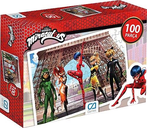 Ca Games Puzzle 100 - 1 Mıraculous 5002
