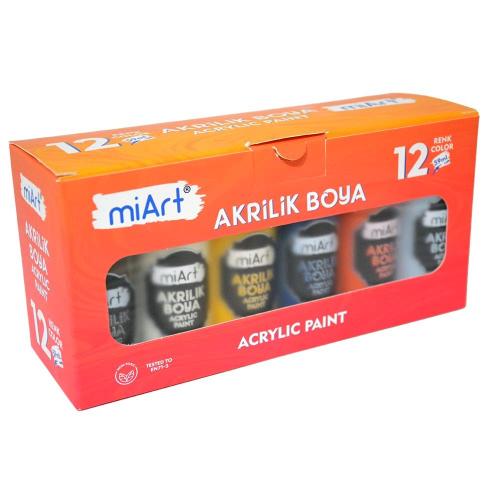 Miart Akrilik Boya 6 Lı Set 59 ML