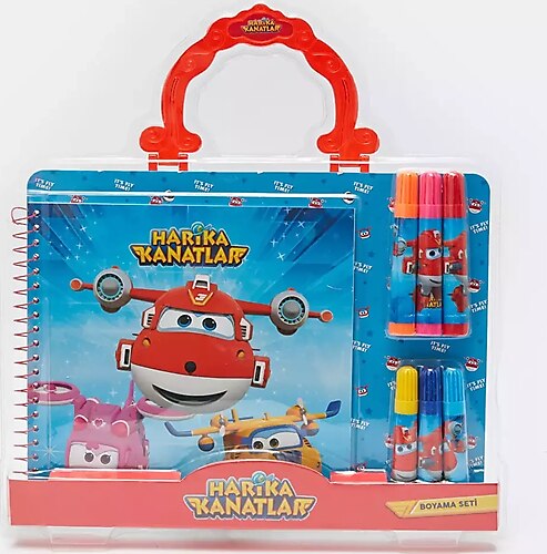 Dolphin Boyama Seti Çantalı Harika Kanatlar SW-0300