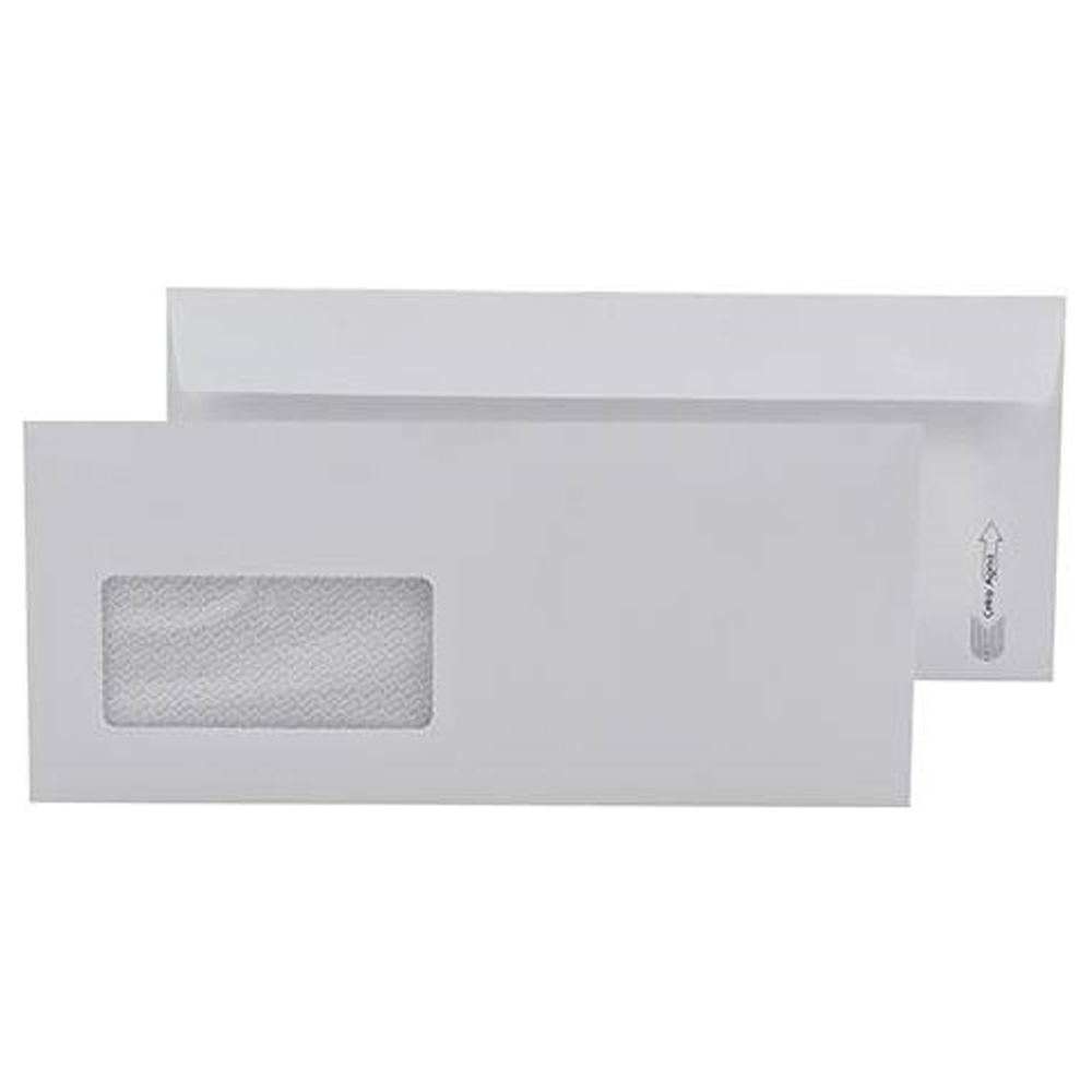 Oyal Diplomat Zarf (500 lü) Extra Beyaz Silikonlu Pencereli 10.5x24 110 GR 30004112