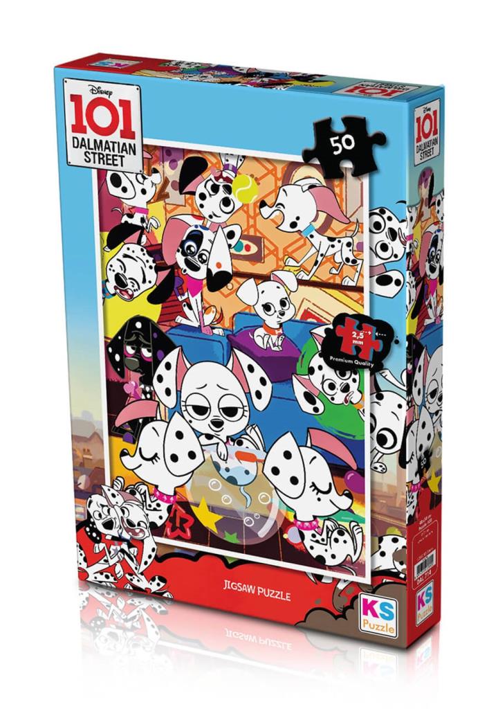 Ks Games Puzzle 50 Parça 101 Dalmatian 709