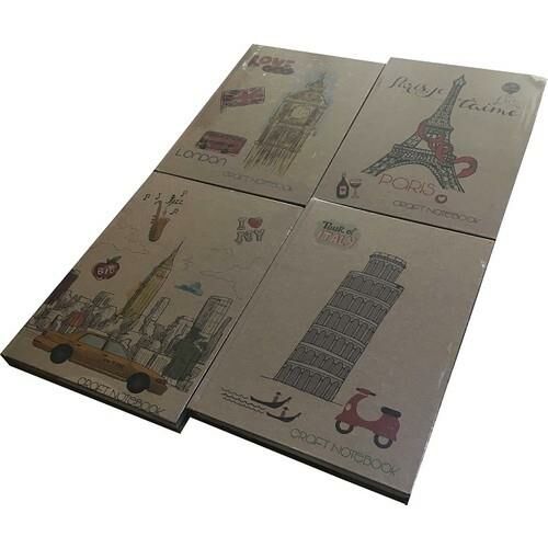Liz Defter Kraft Kapak Seperatörlü 144 YP 20x28