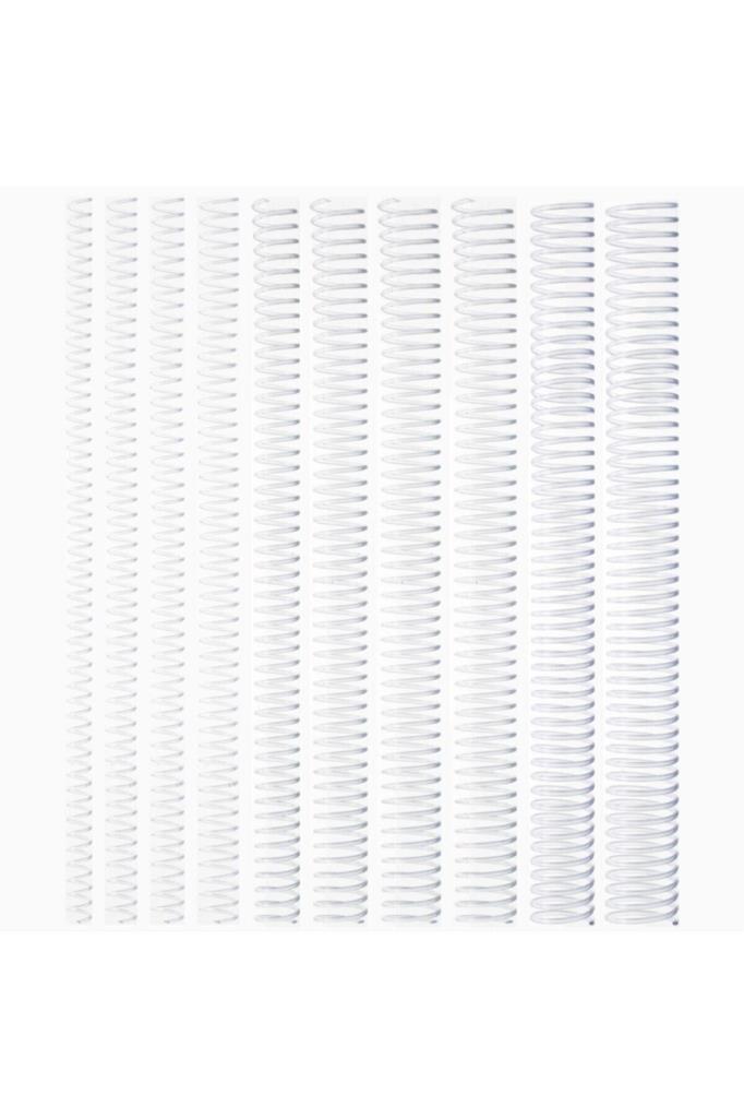 Kayreb Spiral Plastik Helezon 100 LÜ 14 MM Şeffaf