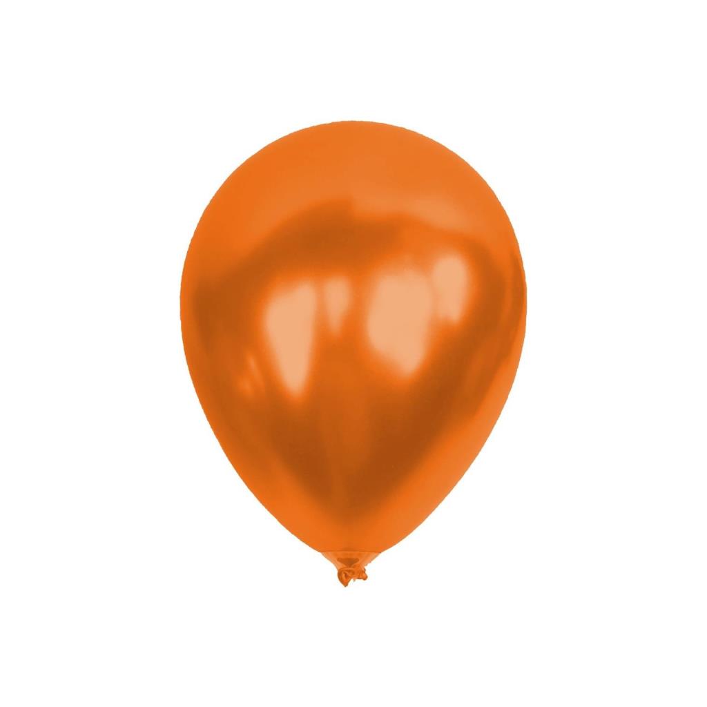 Balonevi Balon 12" Metalik Turuncu 12 Li