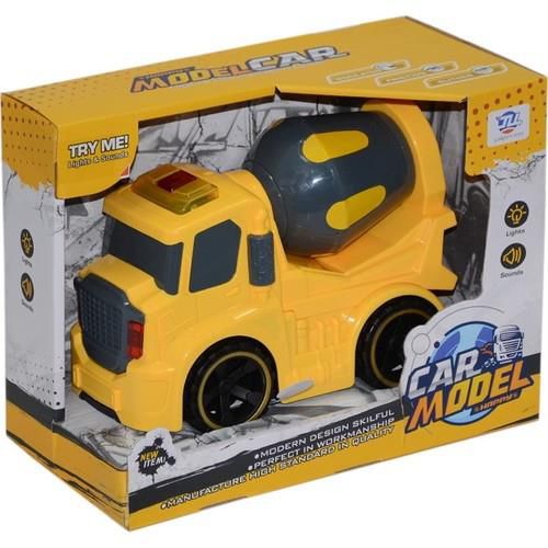 Canem Sürtmeli Sesli Işıklı İş Makinaları 24 8899-1A (karışık model)