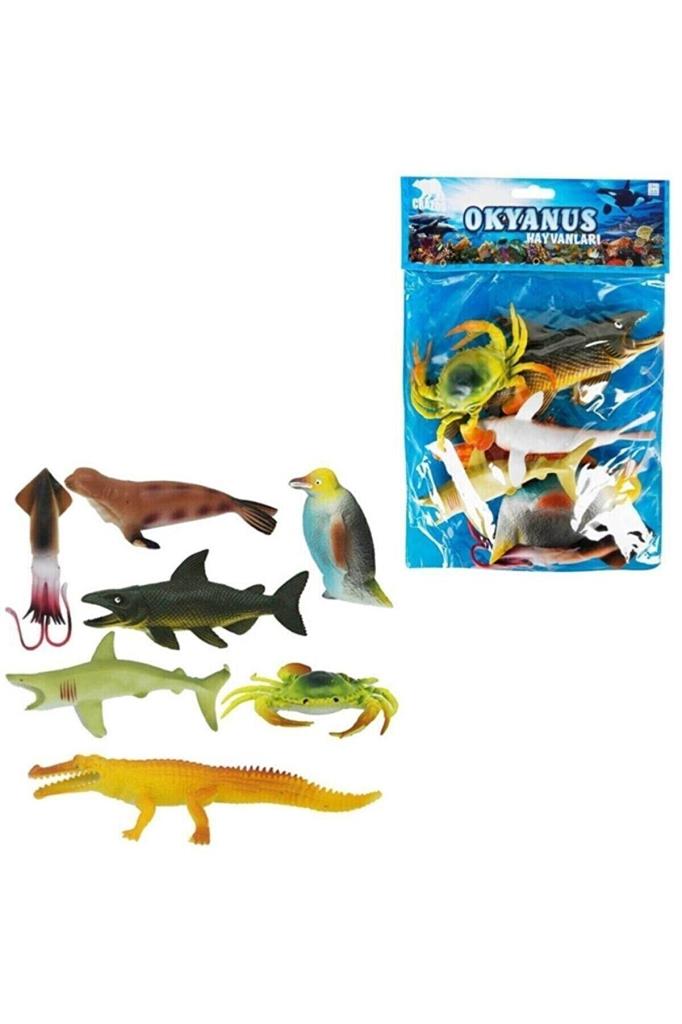 Sunman Oyuncak Okyanus Hayvanları Büyük Poşet SUN-S01000713