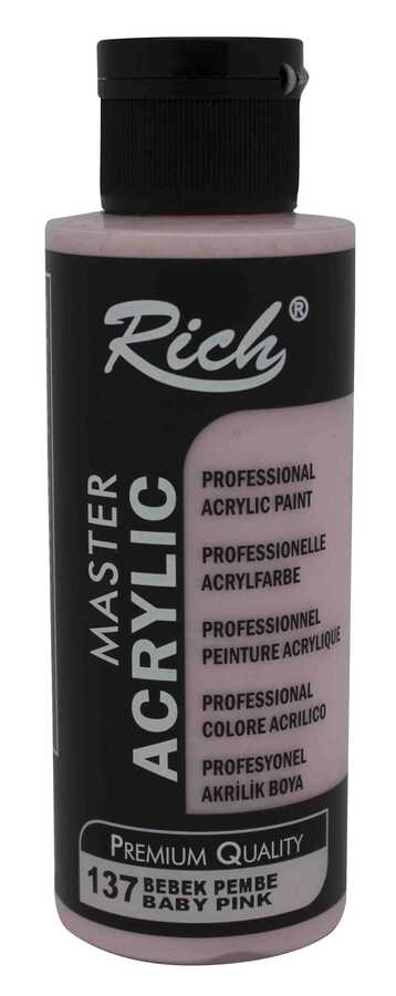Rich Akrilik Boya Master 120 CC Bebek Pembe 120-137