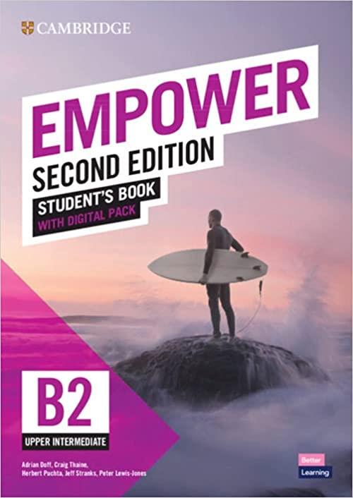 EMPOWER UPPER-INTERMEDIATE B2 STUDENTS BOOK +WORKBOOK WITHOUT+WORKBOOK WITHOUT ANSWERS 2ND EDITION 