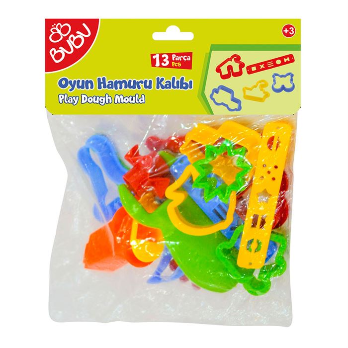Bu-Bu Oyun Hamuru Kalıbı 13 Parça BUBU-HK0013