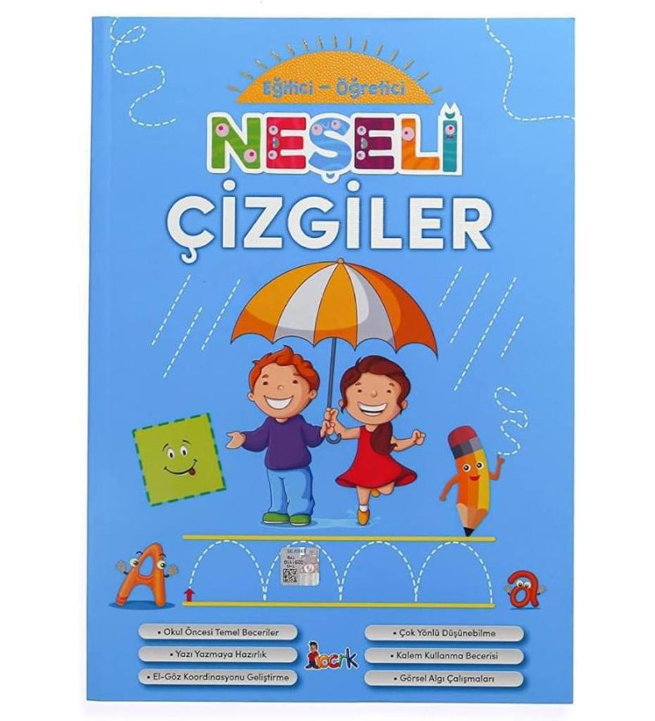 Ema Eğitici Öğretici Neşeli Çizgiler/Bıcırık