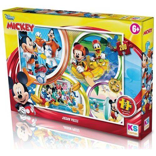 Ks Games Puzzle 200 Parça Mickey Mouse 113