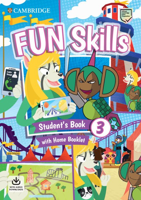FUN SKILLS 3 STUDENT'S BOOK WITH HOME BOOKLET WITH AUDIO DOWNLOADS
