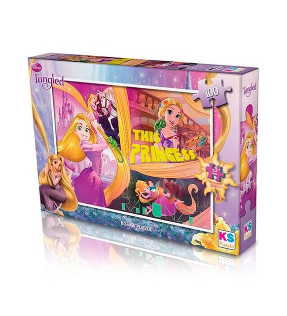 Ks Games Puzzle 100 Parça Tangled TG 714