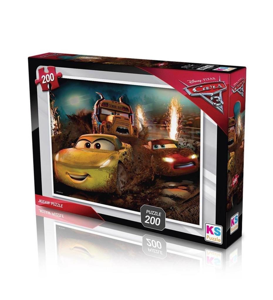 Ks Games Puzzle 200 Parça Cars CR.113.1