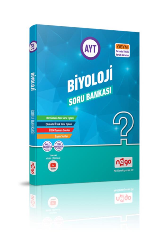 NEGO AYT BİYOLOJİ SORU BANKASI