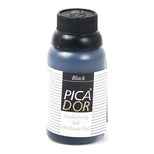 Factory Istampa Mürekkebi 50 ML Siyah FG 5050-S (12 Li Paket)