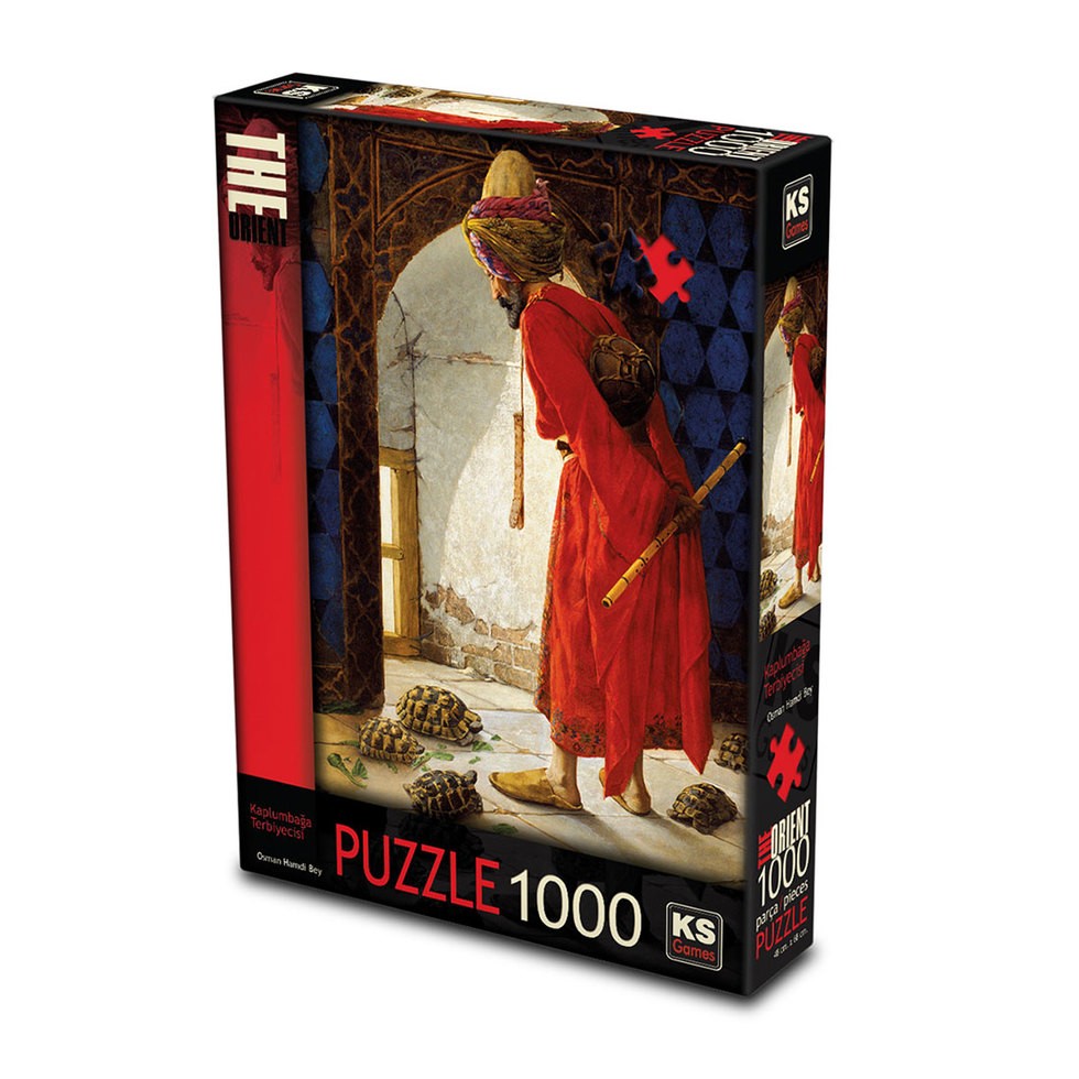 Ks Games Puzzle 1000 Parça Kaplumbağa Terbiyecisi 11087