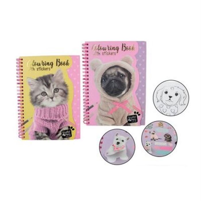 Dolphin Studıo Pets A5 Stickerlı Defter Pt-7786