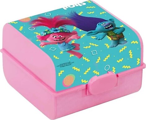 Herevin Lisanslı Beslenme Kutusu-Pembe Trolls 161272-260