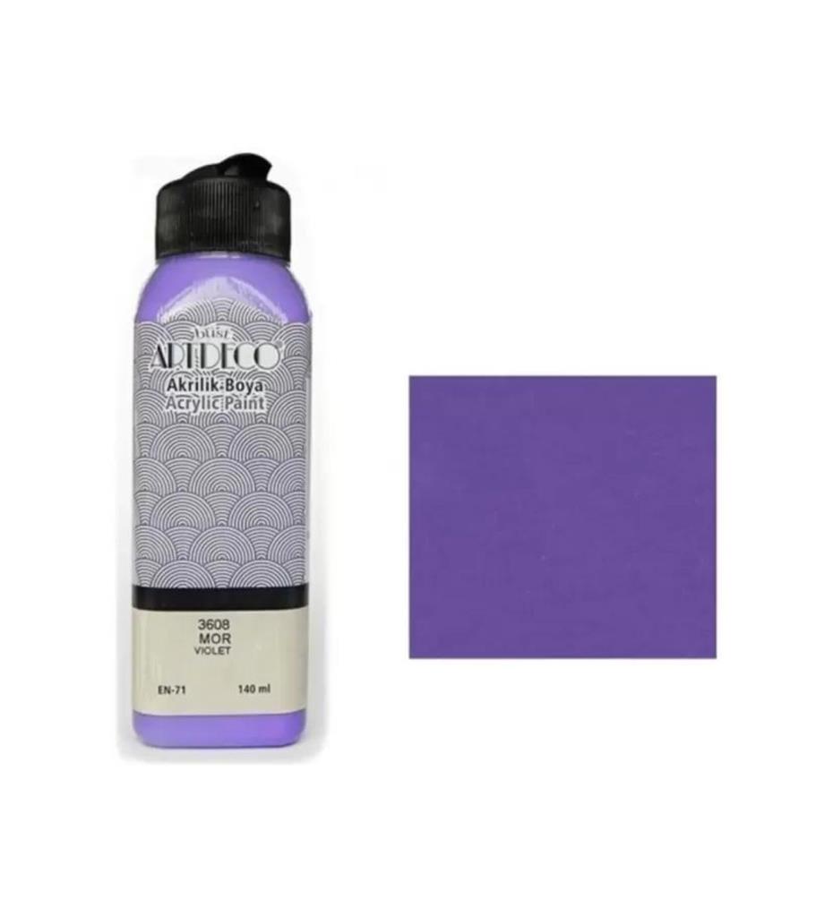 Artdeco Akrilik Boya 75 ML Mor 3608