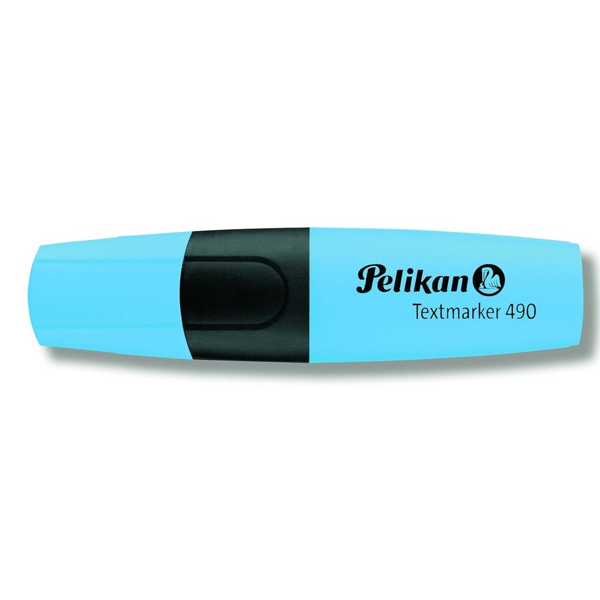 Pelikan Fosforlu Kalem Mavi 490 (10 adet)